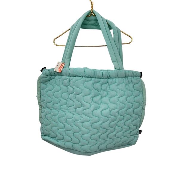 New NWT Free People Free People Movement Women's Cloud 9 Tote Bag Mint Pistachio - Picture 4 of 14